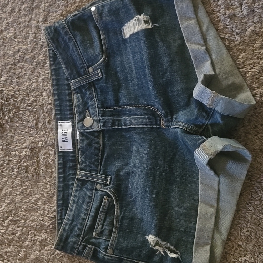 Paige Jeans Denim Jimmy Jimmy Short, size 27